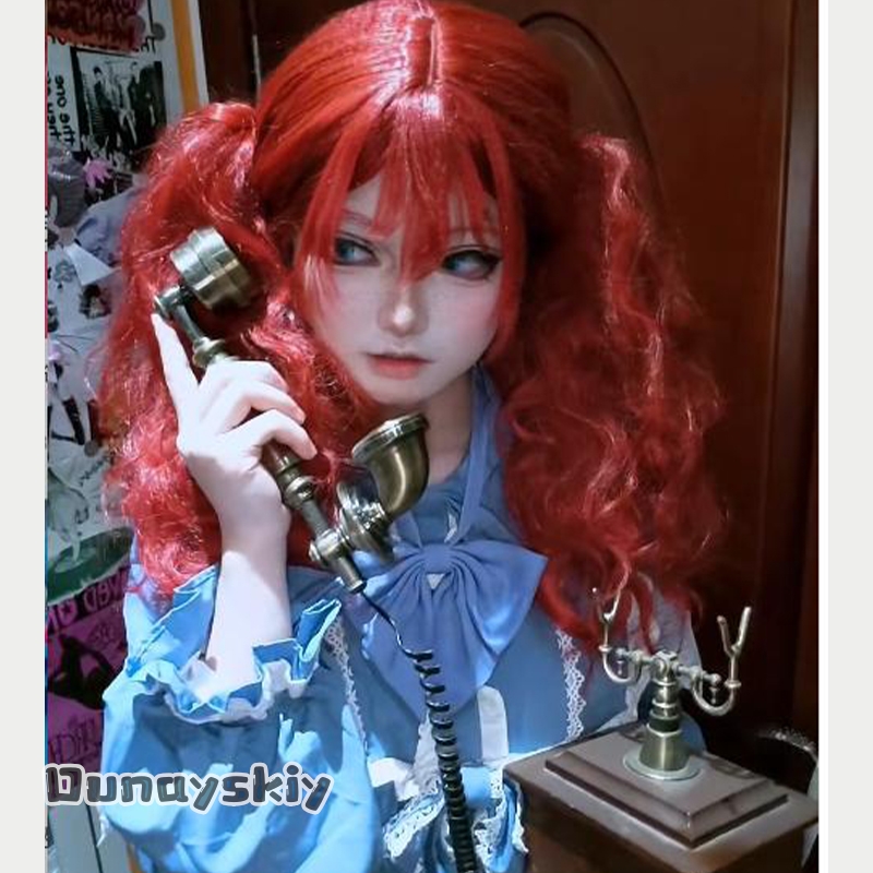 Anime Cosplay Blue Hair - Костюм для косплея по игре Hemera*/Poppy