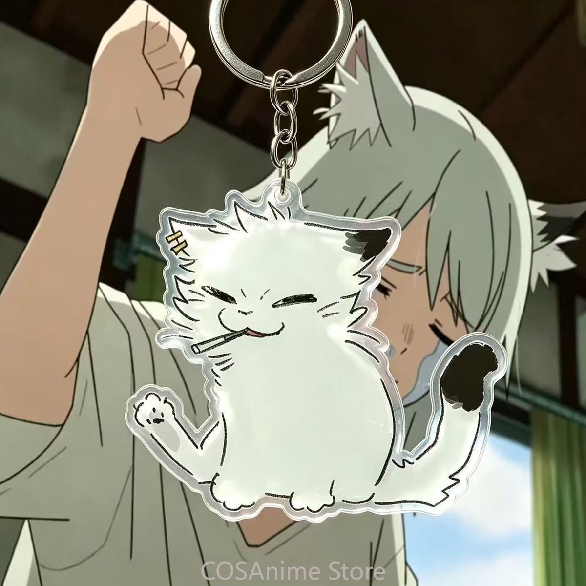 Anime Cosplay Manga - Брелок для ключей Yani Neko Chainsmoker