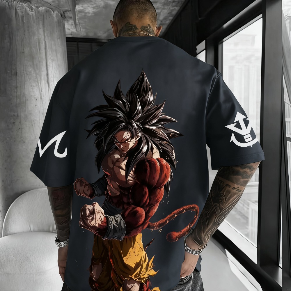 Dragon Ball Saiyan Armor - Футболка Dragon Ball Anime Super Saiyan