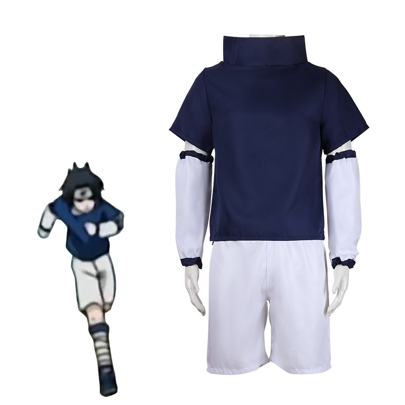 Anime Cosplay Kid - Аниме Учиха Саске Косплей Костюм Для