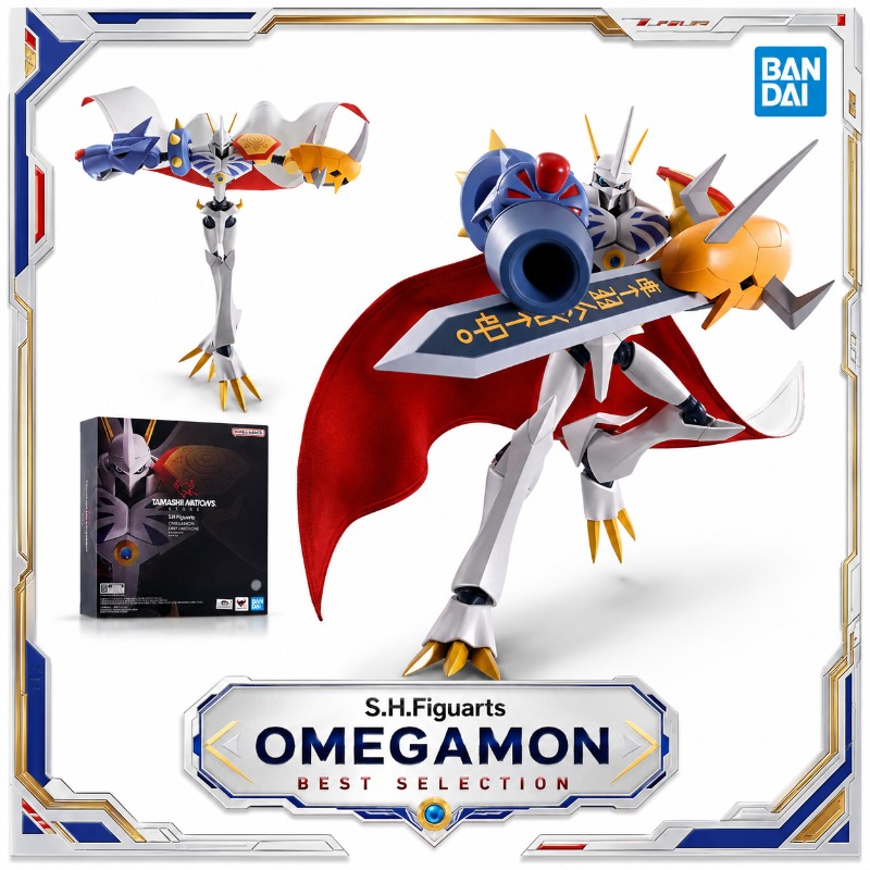 Bandai Tamashii Nations S.H.Figuarts - Оригинальная фигурка Bandai SHFiguarts Омегамон из
