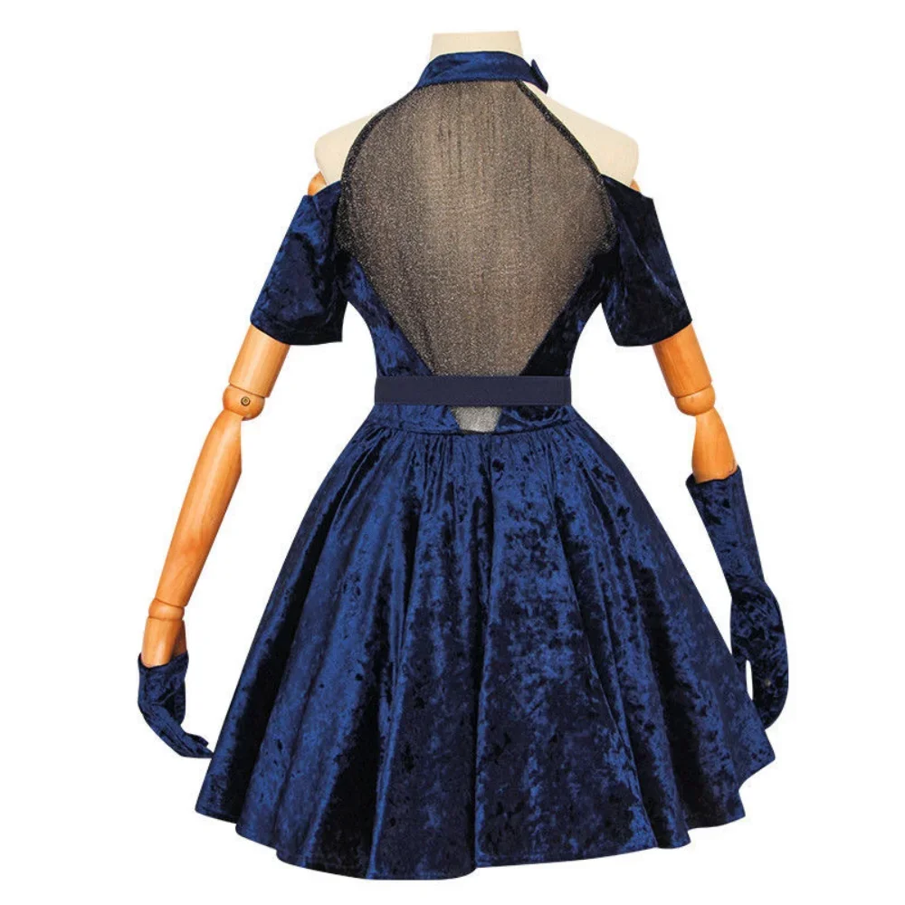 Костюм для косплея Mizi 2026:  – обзор и цена Anime Cosplay Blue Hair