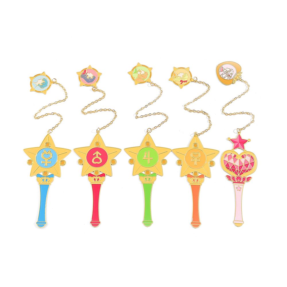 Коллекция металлических заклад – обзор и цена Sailor Moon Wand