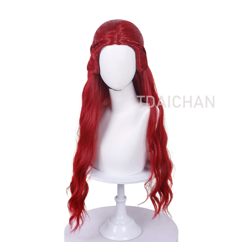 Красный парик для косплея в ст – обзор и цена Anime Cosplay Blue Hair