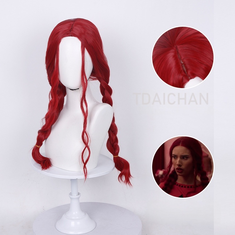 Красный парик для косплея в ст – обзор и цена Anime Cosplay Blue Hair