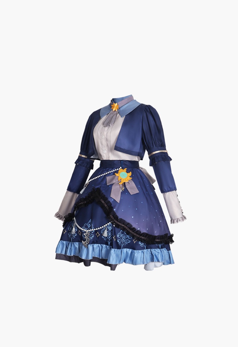 Красочное платье со звездами P – обзор и цена Anime Cosplay Girl Costume