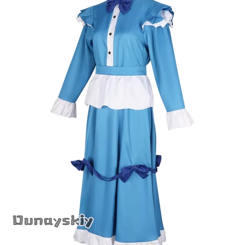 Костюм для косплея по игре Hem – обзор и цена Anime Cosplay Blue Hair