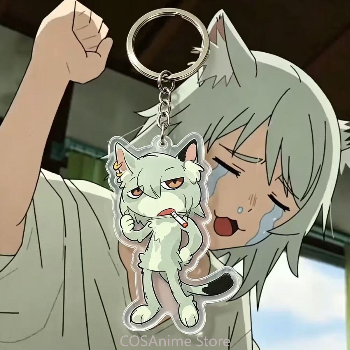 Брелок для ключей Yani Neko Ch – обзор и цена Anime Cosplay Manga