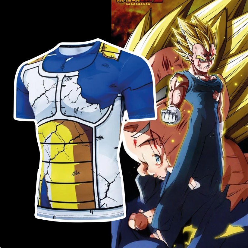 Летняя футболка 2026 Dragon Pe – обзор и цена Dragon Ball Saiyan Armor