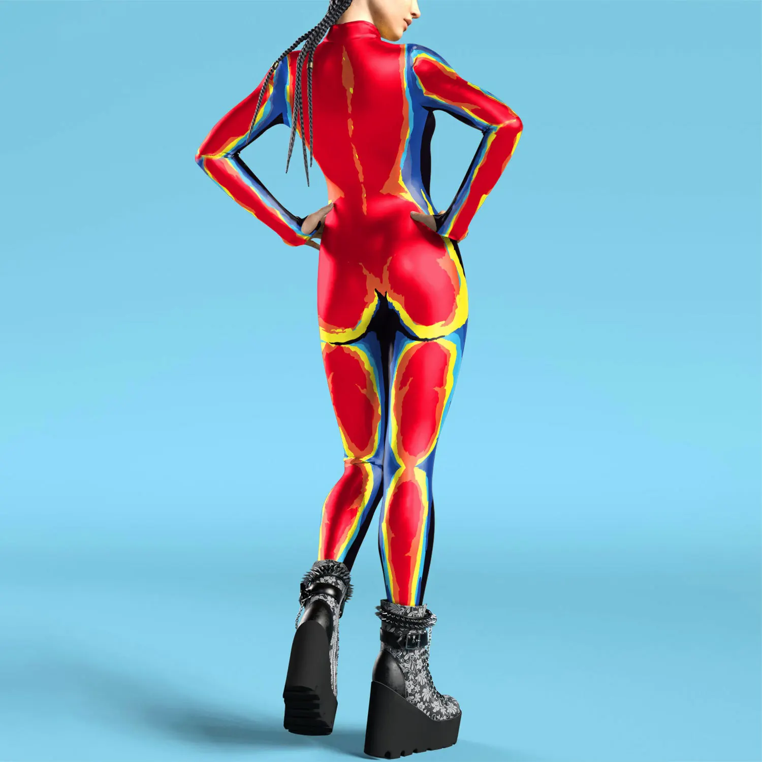 Женский костюм зентай с 3D при – обзор и цена Anime Cosplay Images