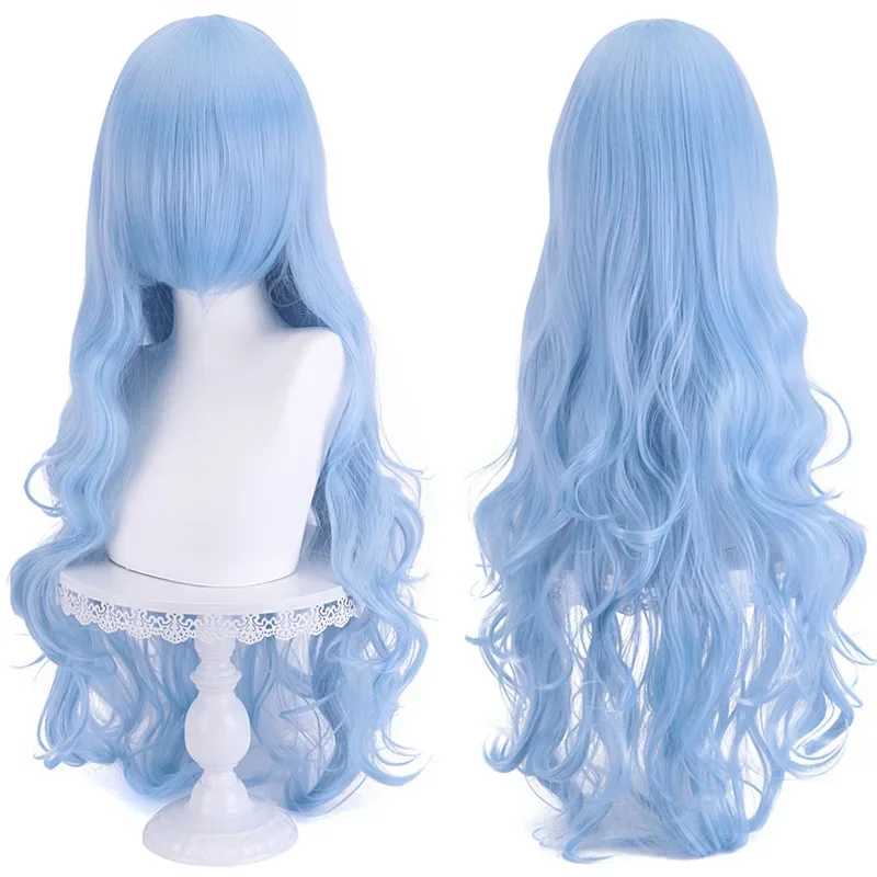 Аниме Аянами Рей Косплей Парик – обзор и цена Anime Cosplay Blue Hair