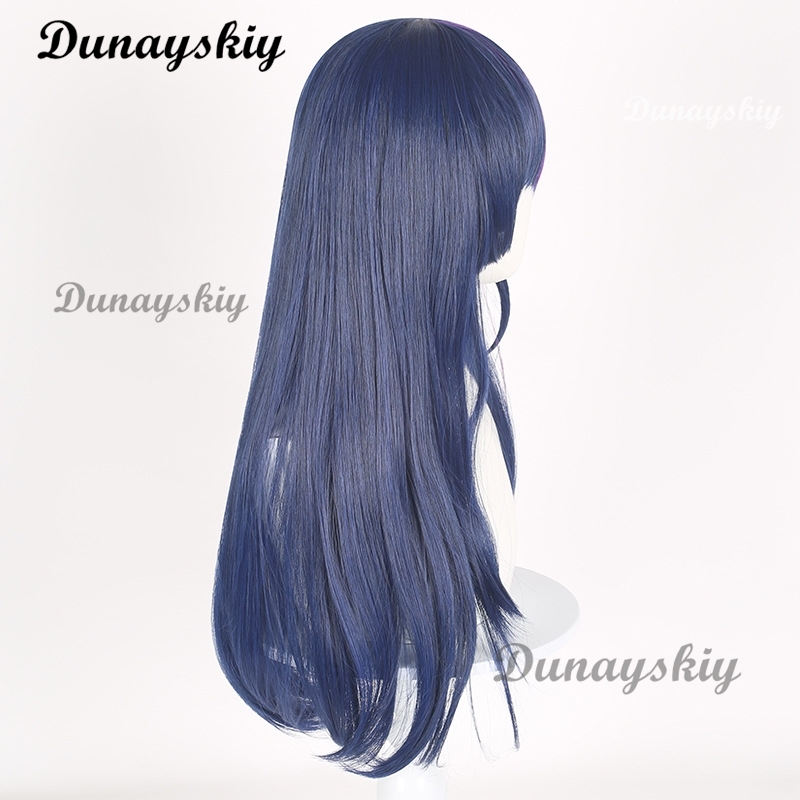 Фиолетовый Синий Розовый Смеша – обзор и цена Anime Cosplay Blue Hair