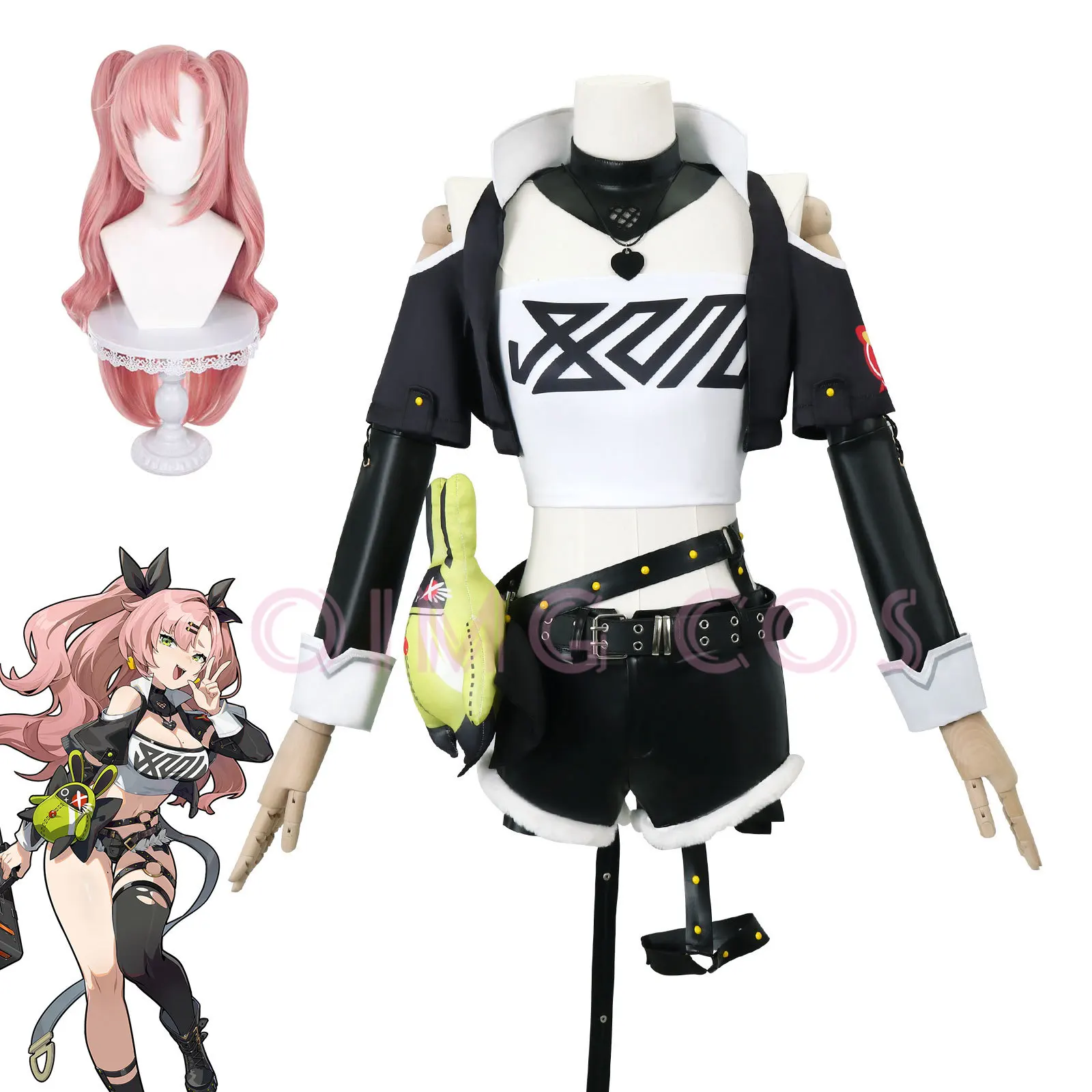 Костюм для косплея Nicole Dema – обзор и цена Anime Cosplay Girl Costume
