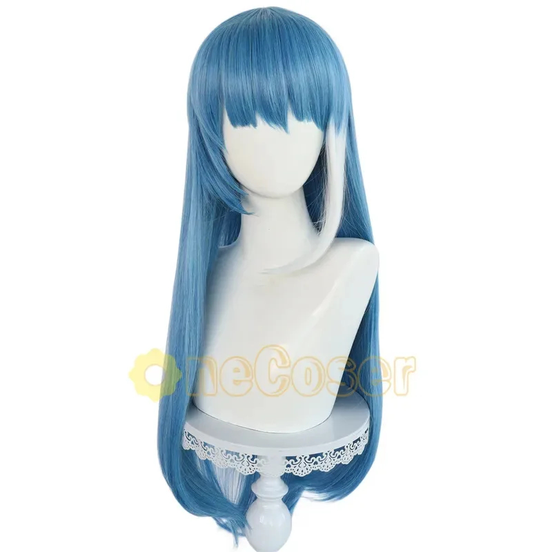 ADFF15 Mutsumi Косплей-парик д – обзор и цена Anime Cosplay Blue Hair