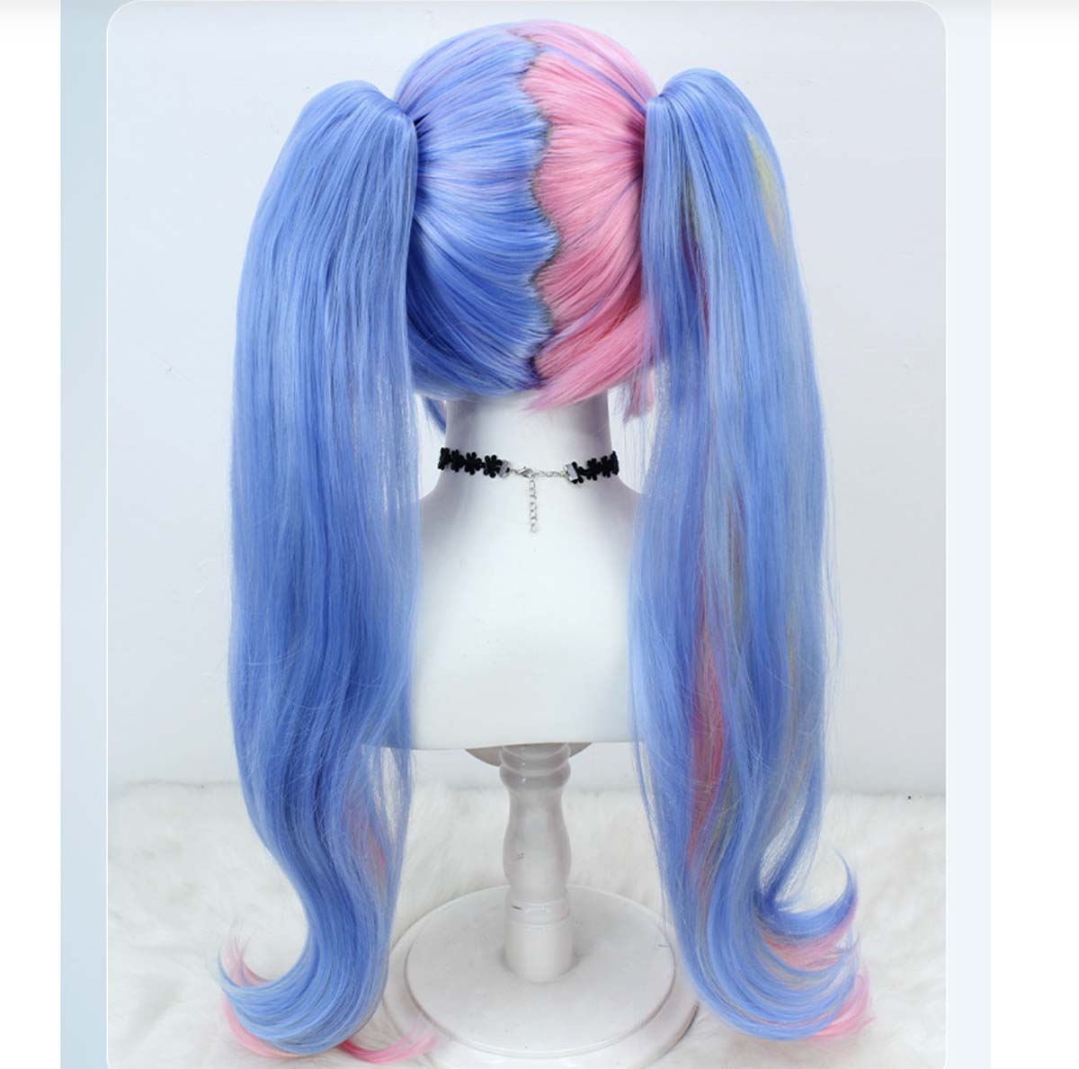 Парик для косплея Game Wutheri – обзор и цена Anime Cosplay Blue Hair