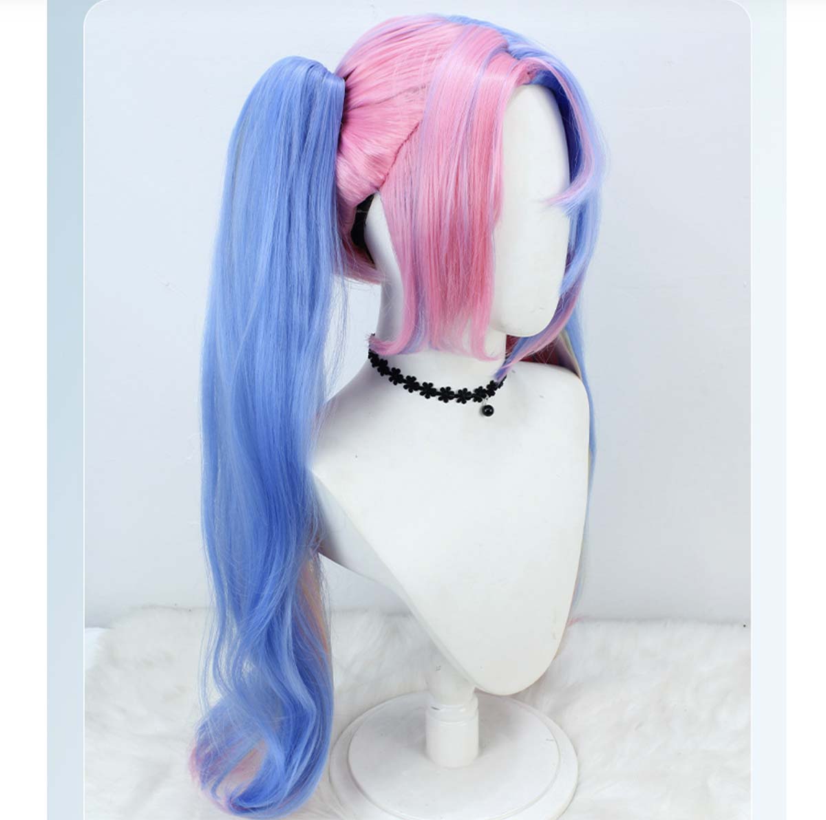 Парик для косплея Game Wutheri – обзор и цена Anime Cosplay Blue Hair