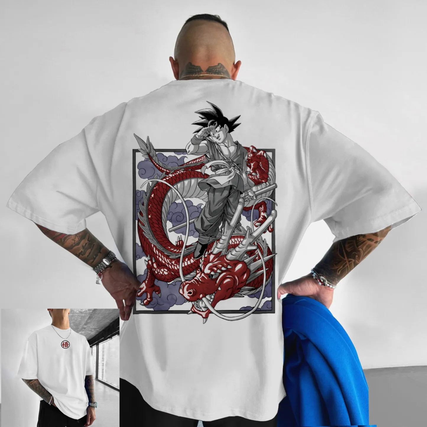 Летняя футболка 2026 в стиле р – обзор и цена Dragon Ball Saiyan Armor