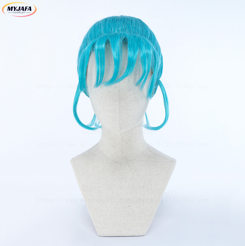 Bulma Косплей Парик Бурмума Па – обзор и цена Anime Cosplay Blue Hair