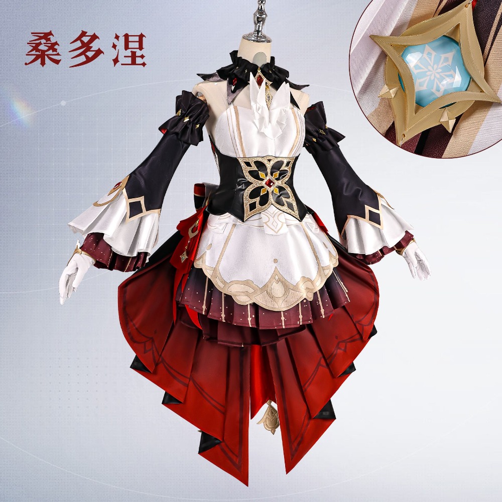 Костюм для косплея по игре Gen – обзор и цена Anime Cosplay Girl Costume