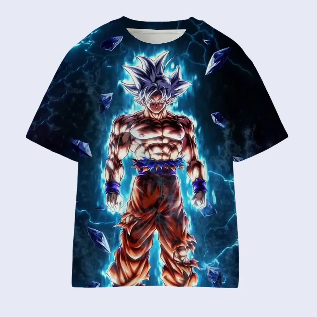 Футболка с 3D-принтом персонаж – обзор и цена Dragon Ball Saiyan Armor