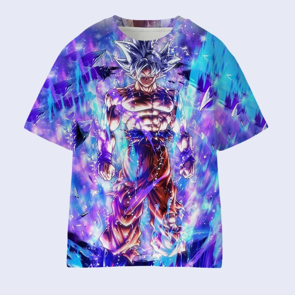 Футболка с 3D-принтом персонаж – обзор и цена Dragon Ball Saiyan Armor