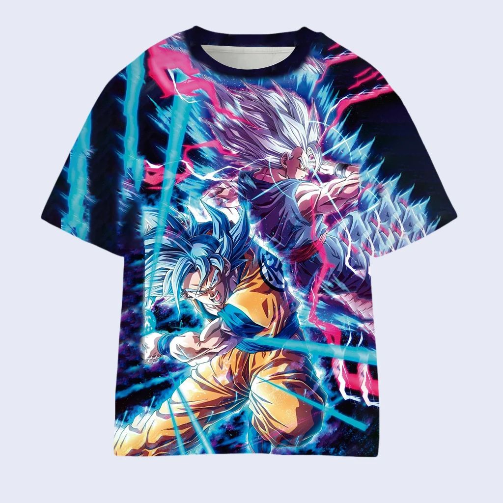 Футболка с 3D-принтом персонаж – обзор и цена Dragon Ball Saiyan Armor