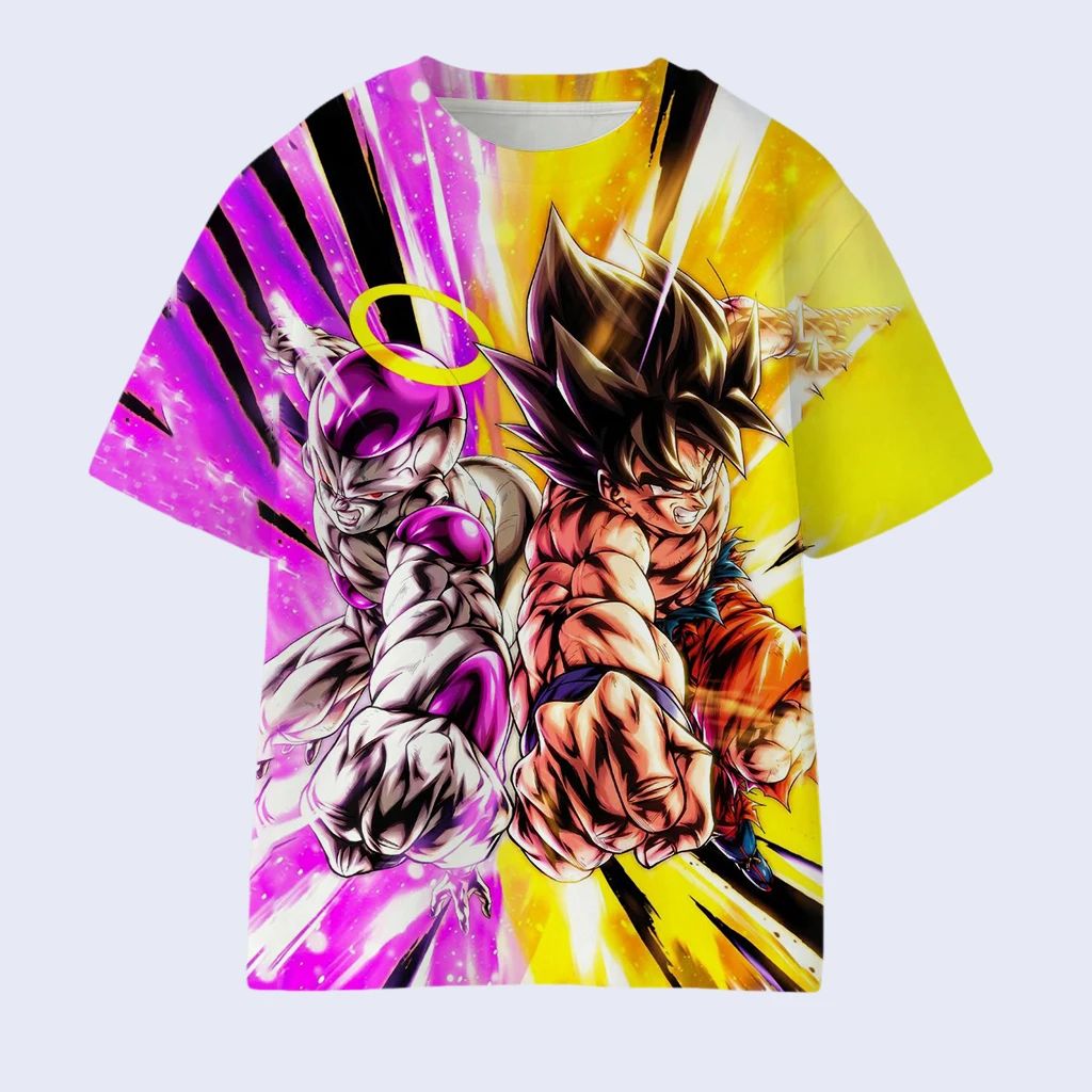 Футболка с 3D-принтом персонаж – обзор и цена Dragon Ball Saiyan Armor