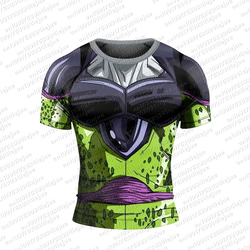 Летняя футболка оверсайз 2026  – обзор и цена Dragon Ball Saiyan Armor