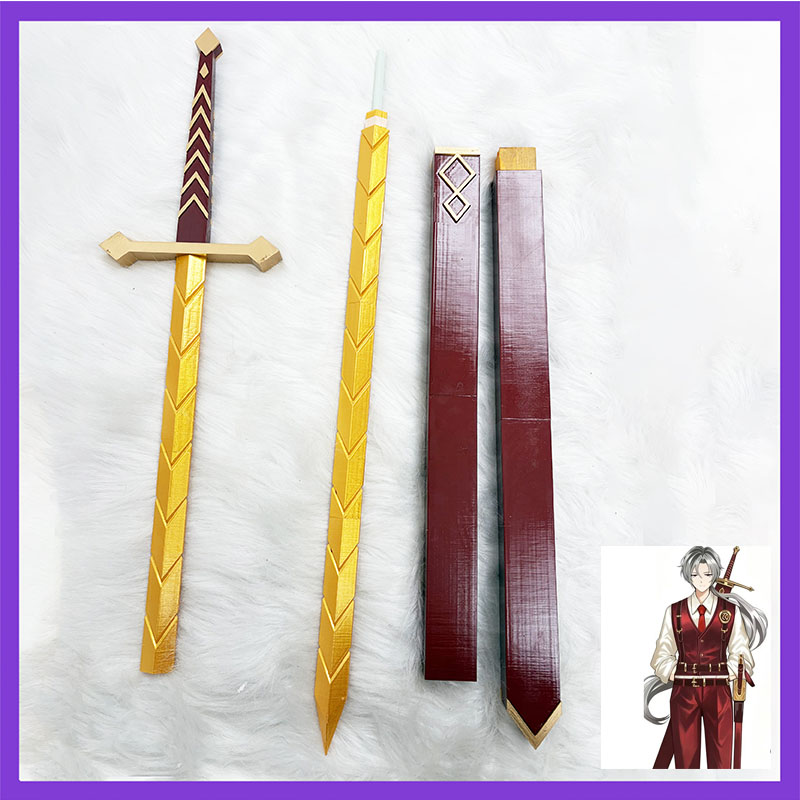 Косплей-реквизит: прямой меч Л – обзор и цена Anime Cosplay Sword