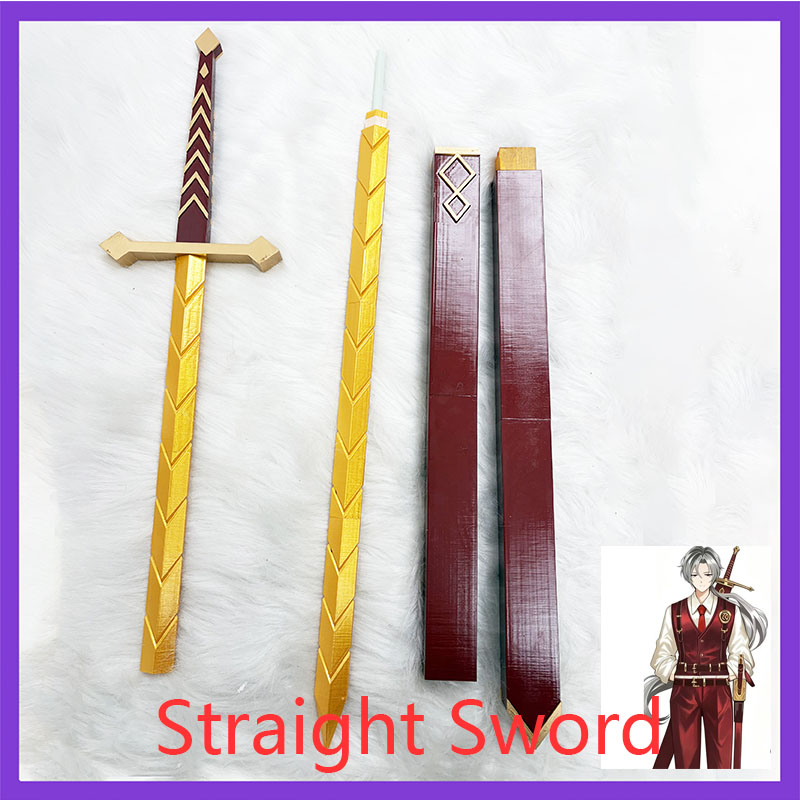 Косплей-реквизит: прямой меч Л – обзор и цена Anime Cosplay Sword
